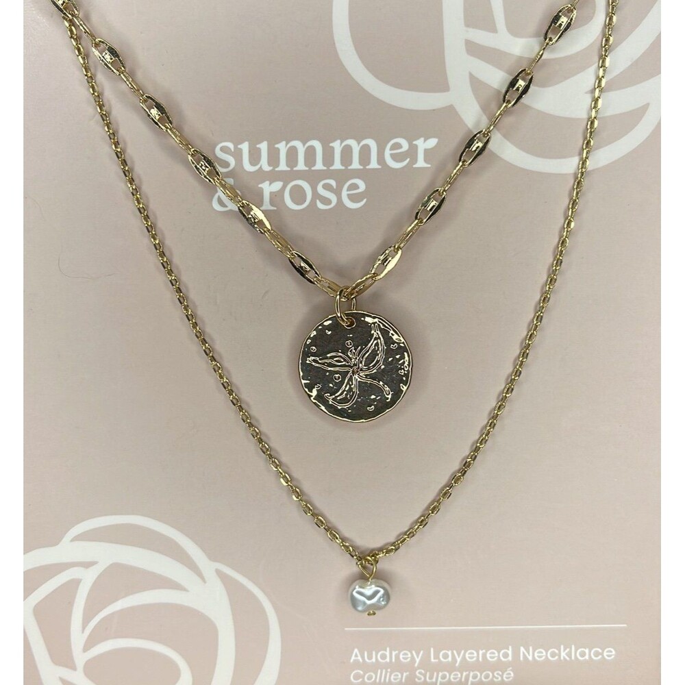 Summer and Rose Audrey Layered Necklace